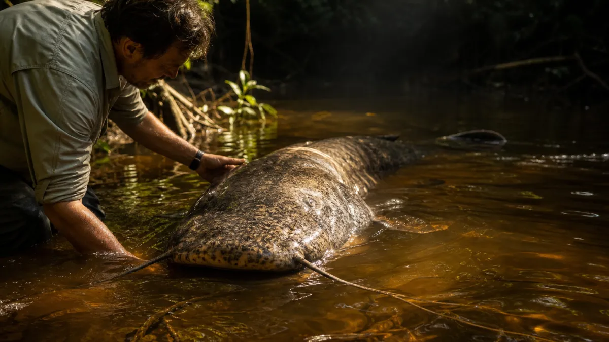Piraiba record : découvrez le plus grand poisson d'Amazonie